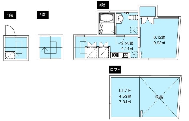 FAIR町屋2 間取り図
