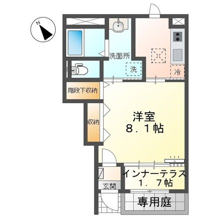Liaison M～リエソン　エム～ 102号室 間取り