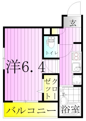 MELDIA梅島V 間取り図