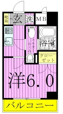 ライジングプレイス綾瀬三番館 間取り