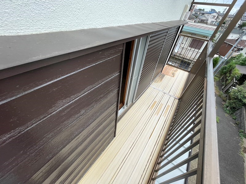 松丸邸 ベランダ