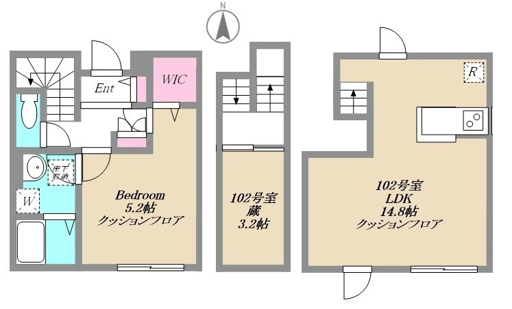 シーズンテラス舎人公園B 間取り図