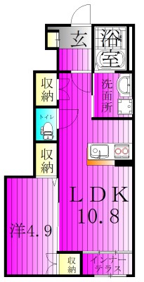 オハナ（OHANA） 103号室 間取り