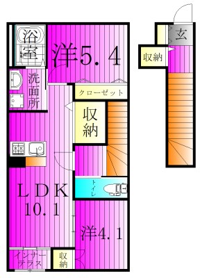 オハナ（OHANA） 202号室 間取り