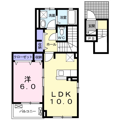 オキ　テラス 間取り図