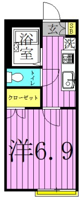 サンフラワー 間取り図