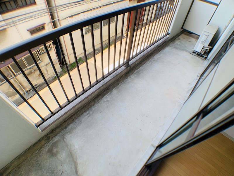 コーポアトミ第2 ベランダ