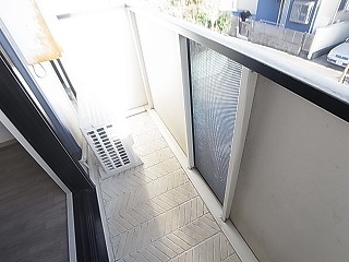 ピュアタウン南逆井Ｃ ベランダ