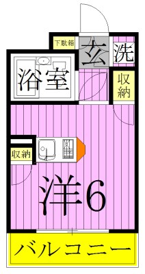 ワコーレ西新井Ⅱ 間取り図