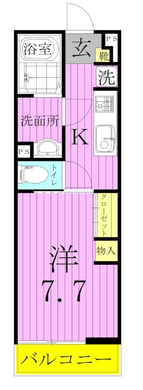 リブリ・グランディール西新井 間取り図