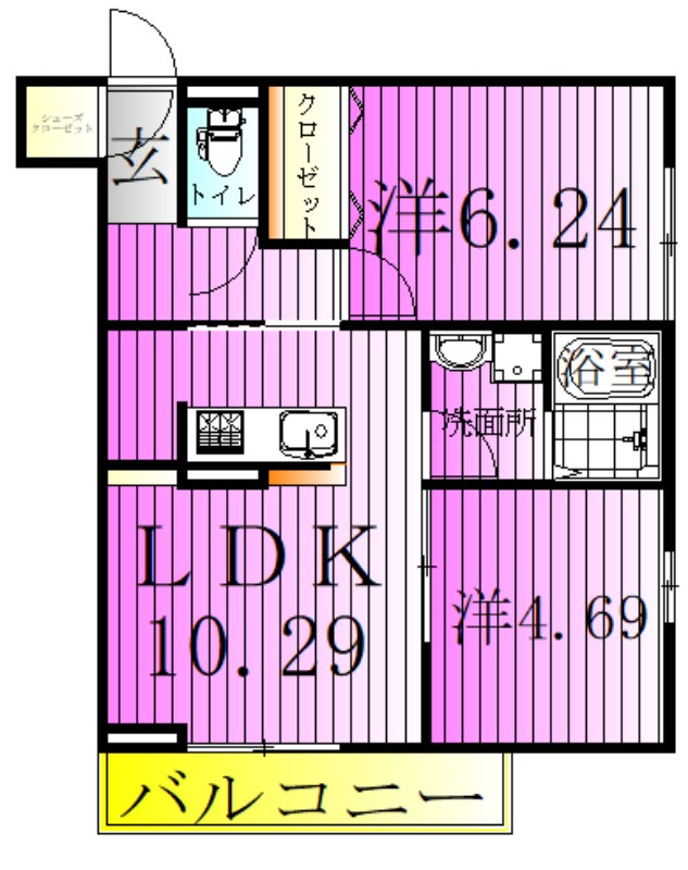 エクセルⅢ 間取り図