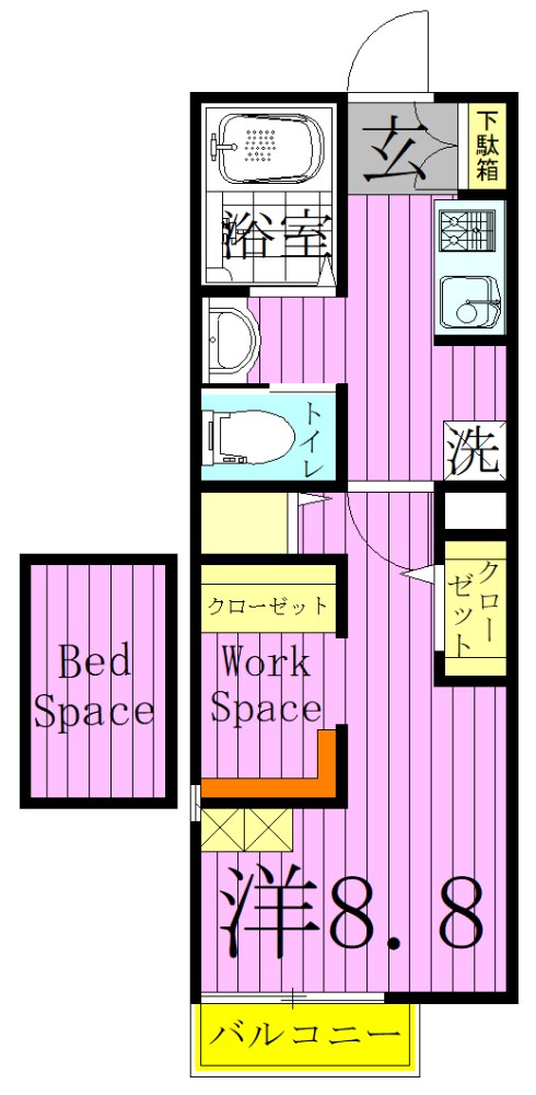 エンジェルの森 間取り図