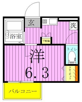 ベルダ・ビレッジオ２ 間取り図