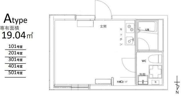 Ludens五反野FR 間取り図