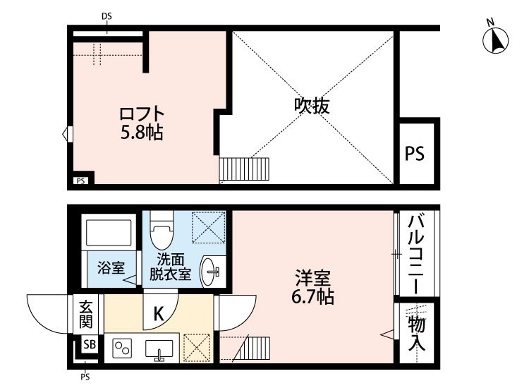 ネクスト八潮 間取り図