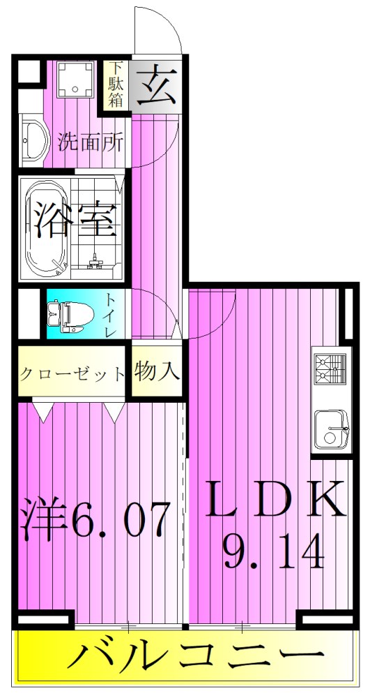 ラウレア　リノ 間取り図