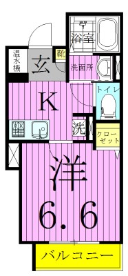 ソレアード　ビオス 間取り図