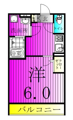 robot home 根本A 103号室 間取り