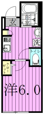 ミライエ亀有 間取り図