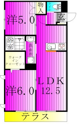 Pluslin Garden～プラスリンガーデン～ 103号室 間取り