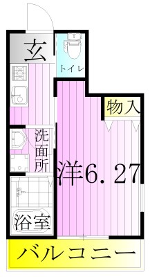 NSGATE谷在家 間取り図