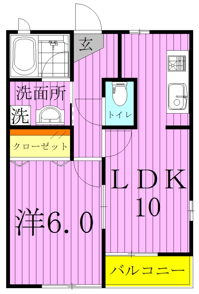 ファインベル北綾瀬2 間取り図