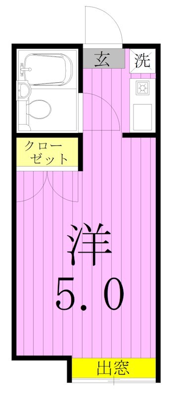 ネオシティＡ 間取り図