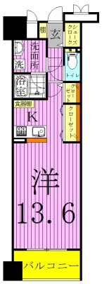 ロイヤルパークスシーサー南千住 間取り