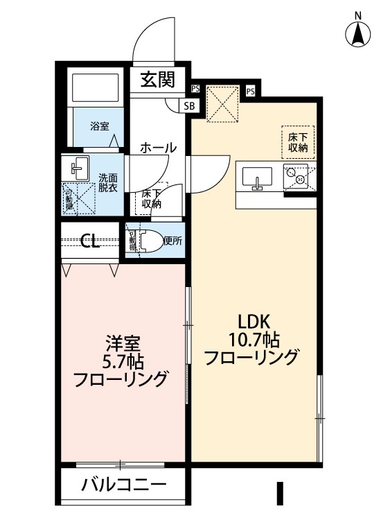 グランクオール千住大橋 間取り