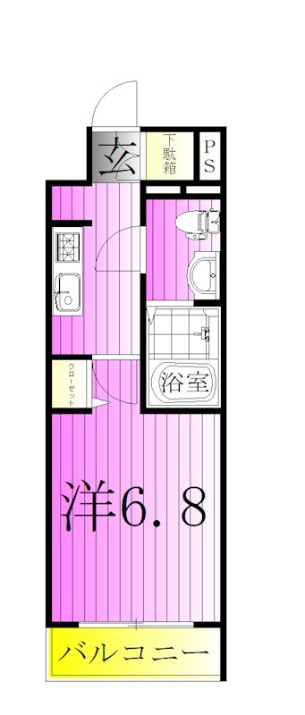 ALTERNAお花茶屋 間取り図