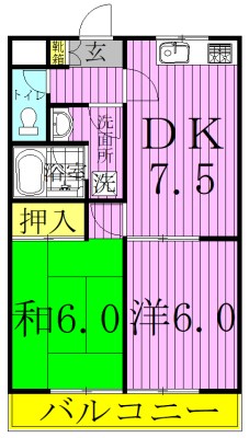 ライフビレッジＴ＆Ｙ  103号室 間取り