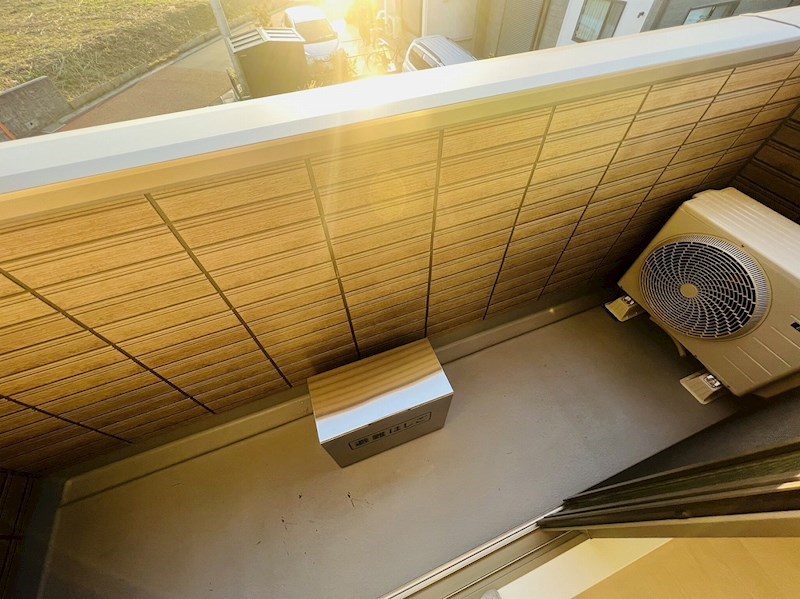 KS Residence ベランダ