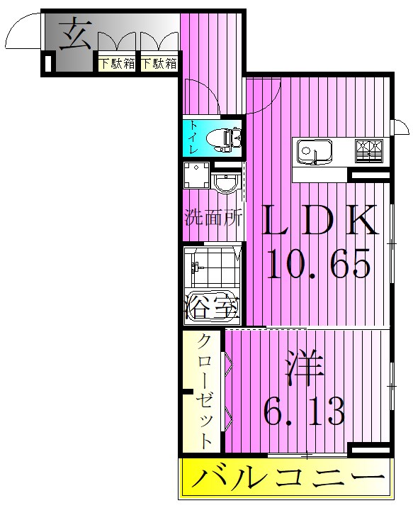 La Maison du bonheur（メゾン　ドゥ　ボヌール） 間取り図
