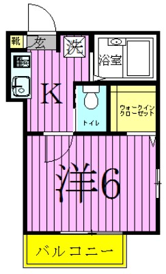 Jハイム 間取り図