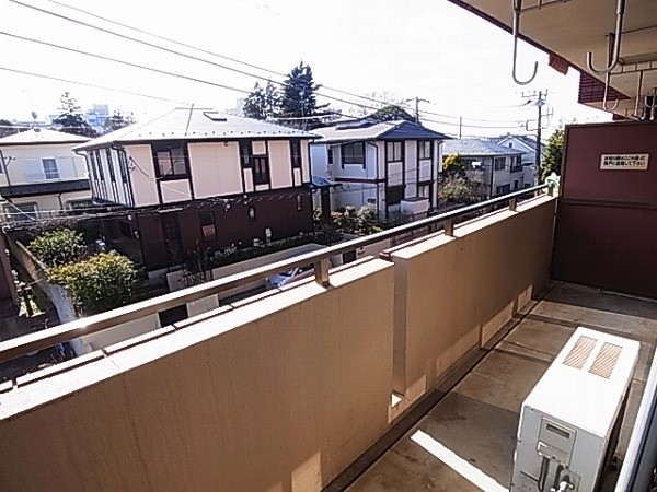 木崎台マンション ベランダ