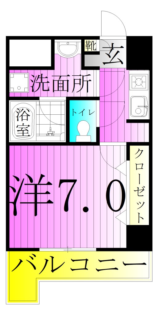 LOTUS GARDEN HOSAKA 間取り図