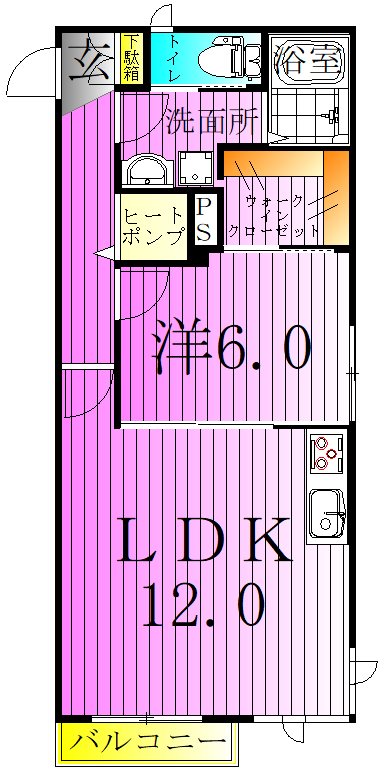 オブロン・ジ・エール 間取り図