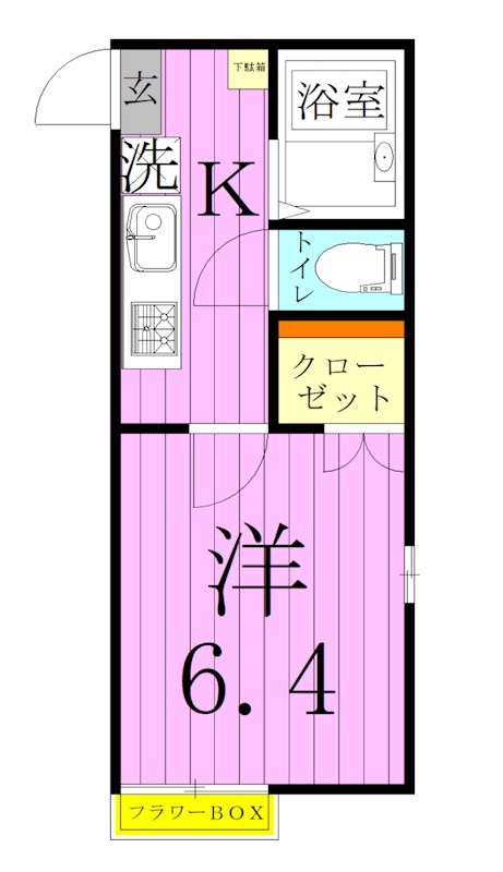 メゾン天月 間取り図