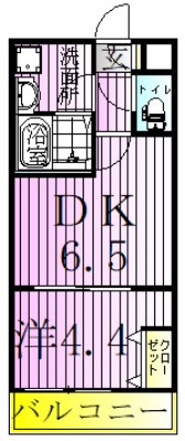 シーダーセキヤ 間取り図