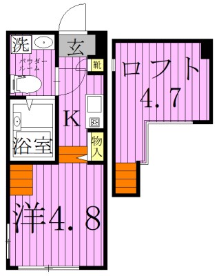 Maison Sourire 間取り図