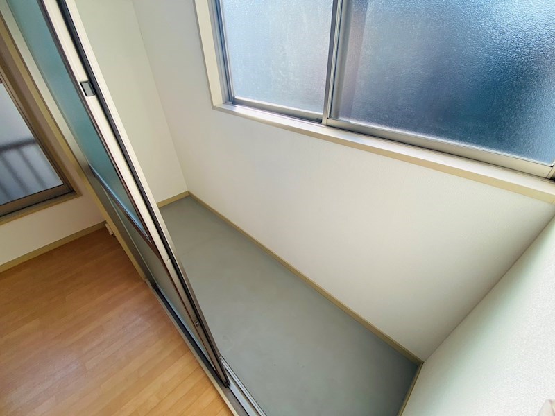 ハイムお花茶屋 ベランダ