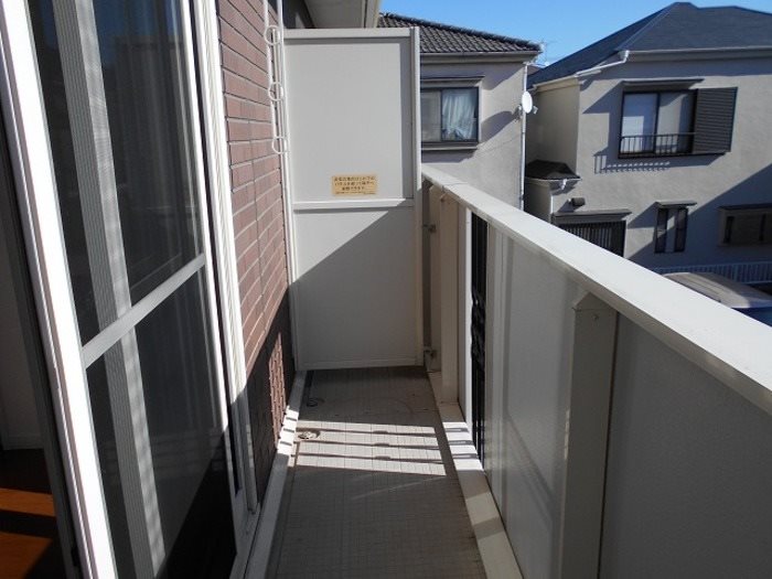 センターハウス　A棟 ベランダ