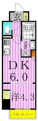 クレスト　タイガー 間取り図