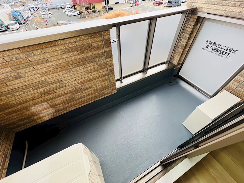 ル・リアン柏の葉Ⅱ ベランダ