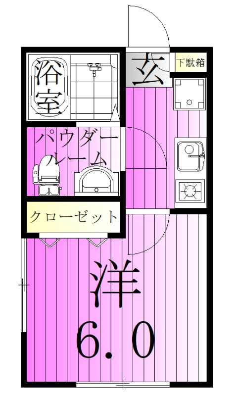 ファイルヒェン五反野 間取り図