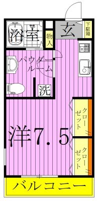 テール・カンパーニュ 間取り図