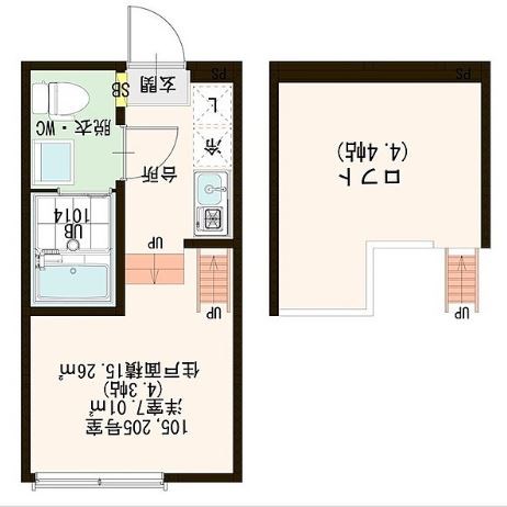 ハーモニーテラス綾瀬3  間取り図