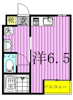 Grande北綾瀬West  間取り図