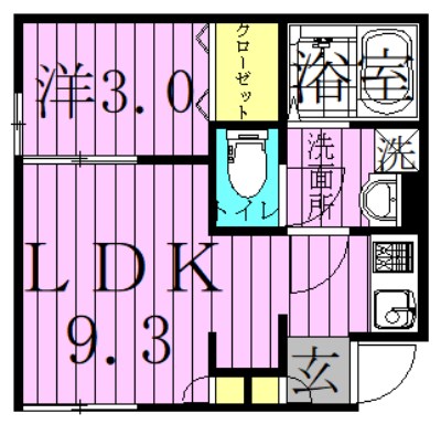 ウェルネスＪ１ 間取り図