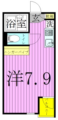 サクラノテラス北千住１ 間取り図